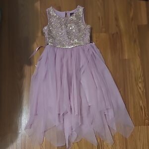 Lilt Glittering Lilac Formal Dress
